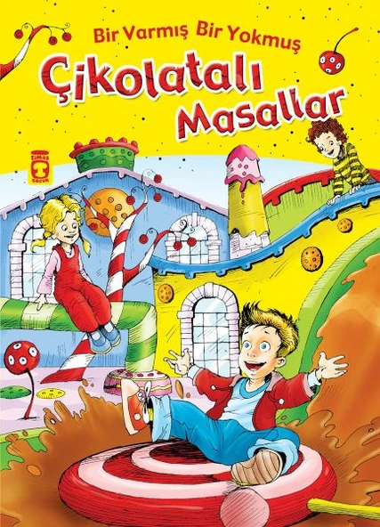 Bir Varmış Bir Yokmuş Çikolatalı Masallar (Fleksi Cilt) ürün görseli