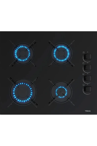 Teka Gazlı Ocak Siyah 60cm GBE 64002 KB - 2