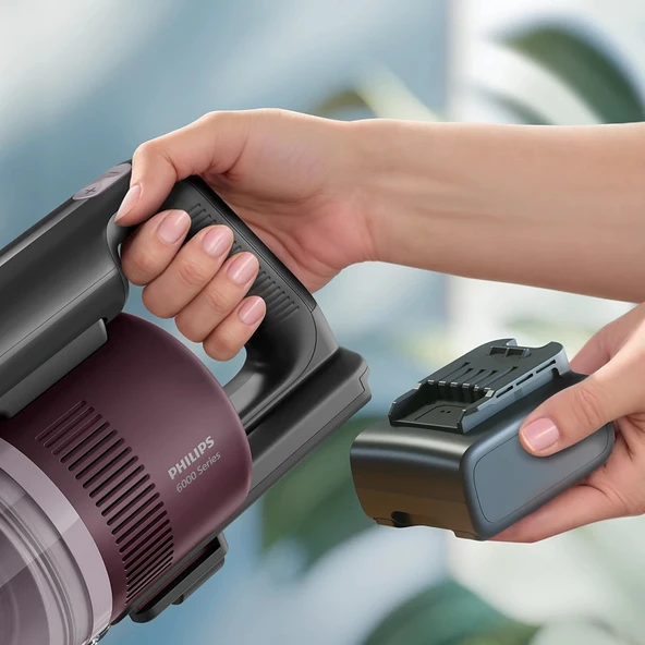 Philips 6000 Serisi XC6453/00 Şarjlı Dikey Süpürge - Resim 3
