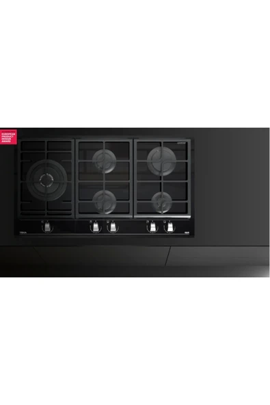 Teka ExactFlame Cam Gazlı Ocak 90 cm GZC 95320 XBC - 5