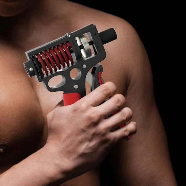 Profesyonel El Bilek ve Kol Güçlendirici Kavrama Egzersiz Aleti Ayarlanabilir El Yayı (2818) - Resim 2