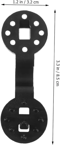 Gölgelik File Klipsi 100 Adet Gölgelik İp Geçirme Aparatı (2818) - Resim 3