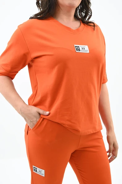 Kadın Büyük Beden Taytlı Takım 3753-23 - 11