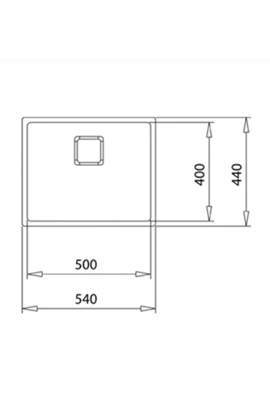 Teka 115000012 Flexlinea Rs15 50.40 Auto Tezgahüstü-tezgahasıfır-tezgahaltı Paslanmaz Çelik Evye - 7