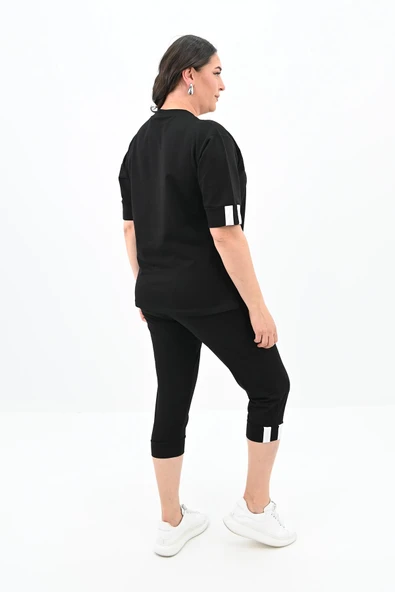 Kadın Büyük Beden Taytlı Takım 3753-23 - 5