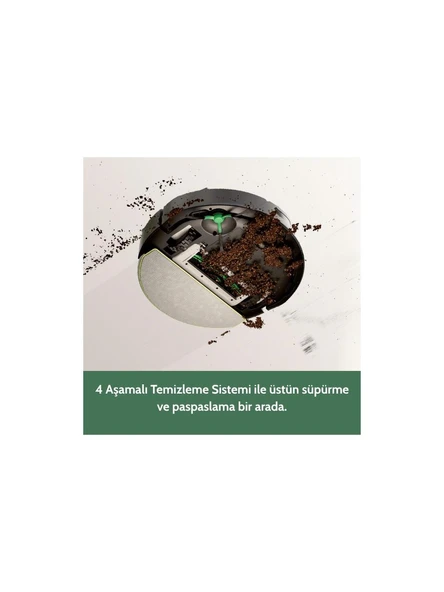 Roomba 105 Combo Robot Süpürge ve Paspas + AutoEmpty_Beyaz - 3