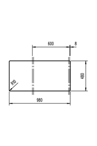 Teka Stone 60 L-tg Beyaz Granit Evye - 100x51 Ölçü - 5