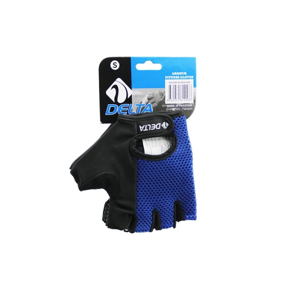 PARMAKSIZ - FİLELİ  SPORCU ELDİVENİ  MAVİ /SİYAH SMALL (5224) AZ-5224Gok190052 ürün görseli 1