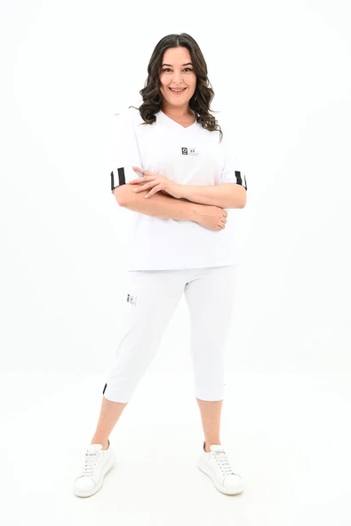 Kadın Büyük Beden Taytlı Takım 3753-23 - 12