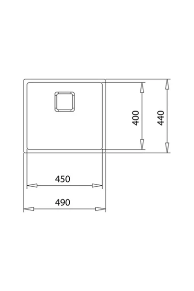 Teka 115000013- Flexlinea Rs15 45.40 Çelik Eviye - 7