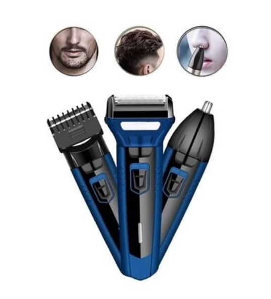 Tıraş Makinesi Saç Sakal Kesme Makinesi 3in1-Findit - Resim 3