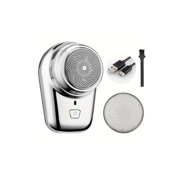 Mini Shaver Sıfır Sakal Taşınabilir Şarjlı Tıraş Makinesi IPX6 Korumalı -Findit ürün görseli 1