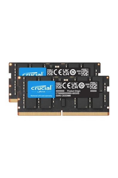 Crucial NTB 32GB (2x16GB) 6400MHz DDR5 CT2K16G64C52CS5 ürün görseli