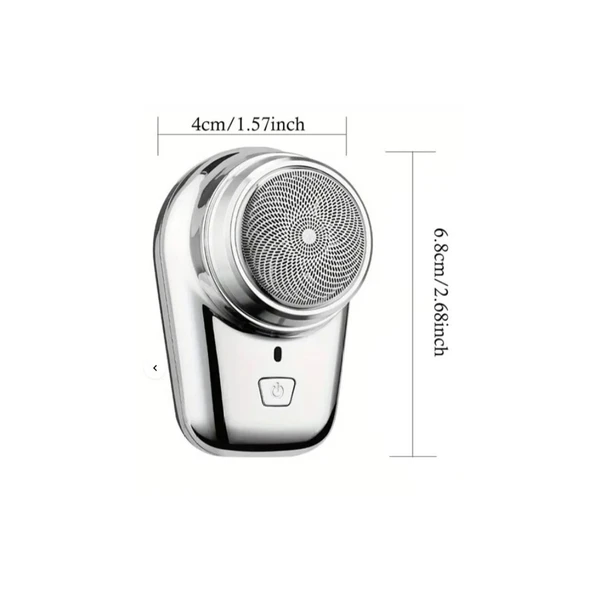 Mini Shaver Sıfır Sakal Taşınabilir Şarjlı Tıraş Makinesi IPX6 Korumalı -Findit - Resim 3