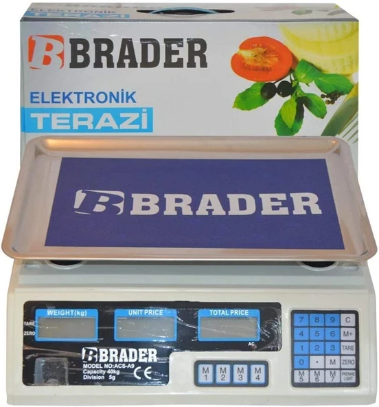 Dijital Göstergeli Elektronik Bakkal Kasap Manav Terazisi 40 Kg-Findit - Resim 3