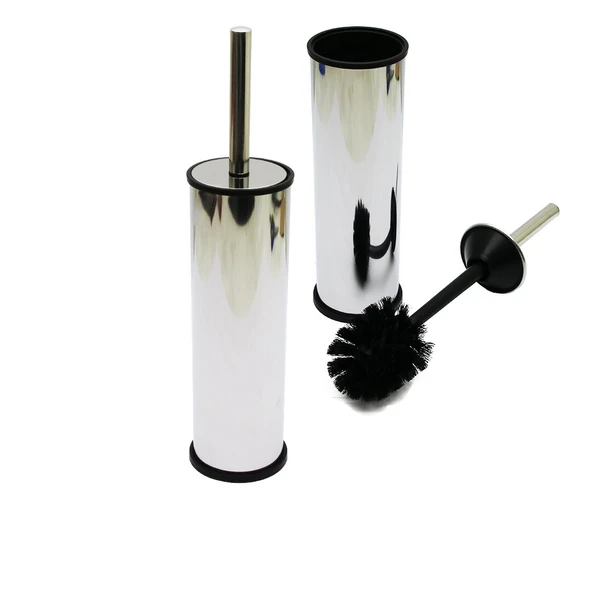 MİKRO-1  EKO METAL  KLOZET WC FIRÇA SETİ DÜZ KAPAK-Findit ürün görseli 1