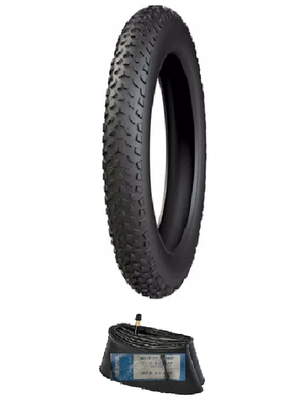 meghna IRC 20 Jant 20x4.00 Fat Bike Dış Lastiği + İç Lastik Seti ürün görseli 1