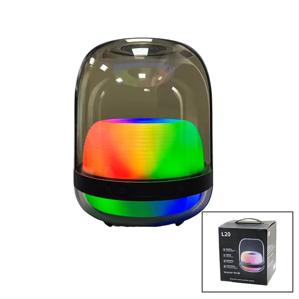 MİKA KRİSTAL KÜREBLUETOOTH WİRELESS HOPARLÖR- SPEAKER IŞIKLI - USB ŞARJLI - PO WERBANK-Findit ürün görseli