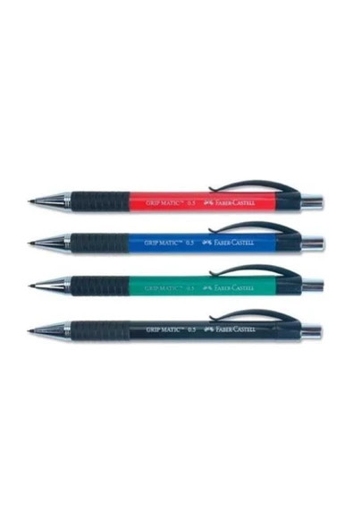 Faber-Castell Grip Matic 1318 Versatil Kalem 0.5 Mm Kırmızı / ürün görseli