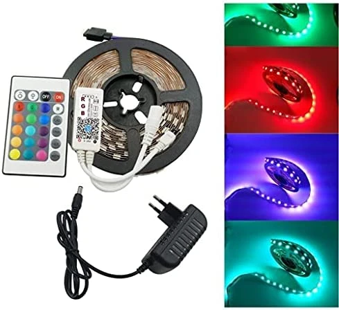 Şerit Led 5 Metre Kumandalı Animasyonlu RGB-Findit - Resim 4