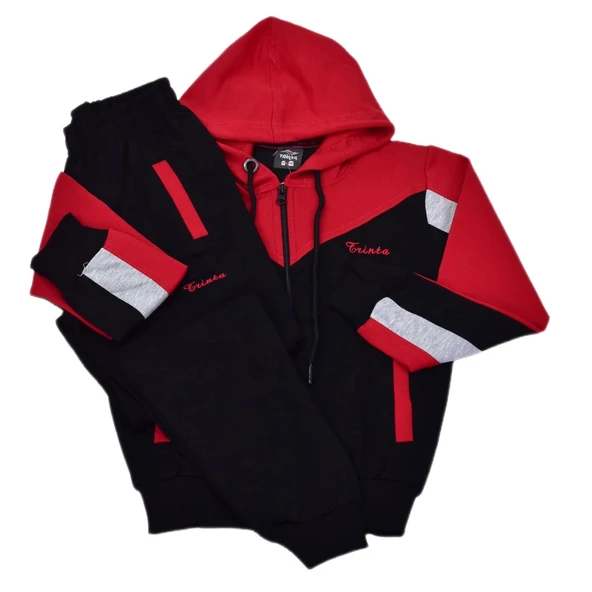 Erkek Çocuk Kapüşonlu Eşofman Takım 3252 BGL-ST04778 - Resim 3