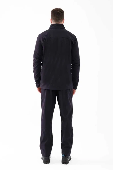 2AS Baxter İnce Softshell Erkek Ceket Siyah - 4