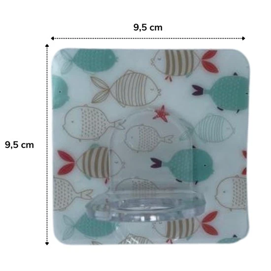 Süper Yapışkanlı Çok Amaçlı Cember Askı 2 Adet-Findit - Resim 5