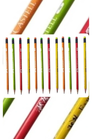 Şövalye HB Silgili Kurşun Kalem 12 Adet ürün görseli 1