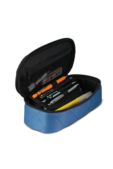 jacbag Oval XL Soft-Oval Tip Büyük Boy Kapitone Kalem Kutusu - Resim 3