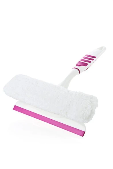 Pratik Kolay Mikrofiber Peluşlu Camsil Cam Silme Aleti Aparatı-Findit - Resim 2