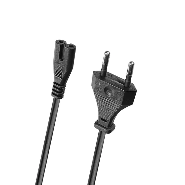 PrimeX PX-TEYP15 1.5 Metre Teyip power Kablo, PS5, PS4,  PS3, XBox Serisi C7 Euro Güç Kablosu - 2