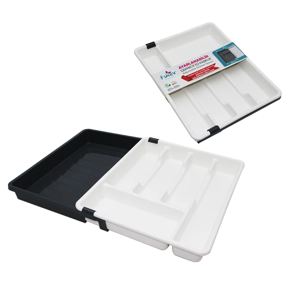 KAYAR KAŞIKLIK AYARLANABİLİR ÇEKMECE İÇİ  48X28,5CM-Findit ürün görseli 1