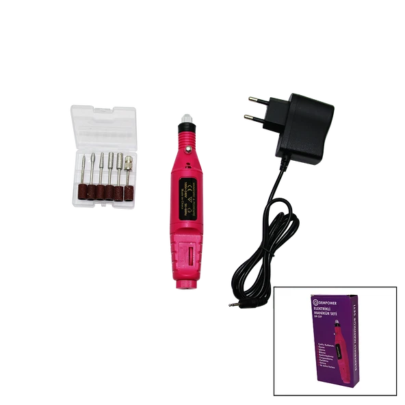 7 UÇLU ELEKTRİKLİ MANİKÜR PEDİKÜR SETİ 2000-300RPM HIZ-Findit