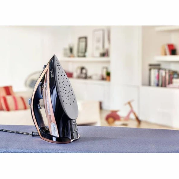 Tefal Ultimate Pure FV9848 3200W Mavi Buharlı Ütü - Resim 4