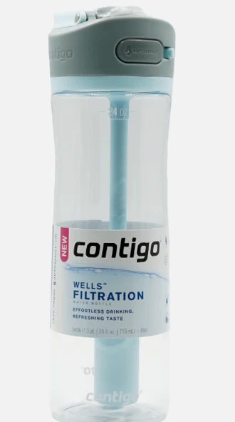 Contigo 24 oz. Wells Plastik Filtreli Su Şişesi Tuz - 2