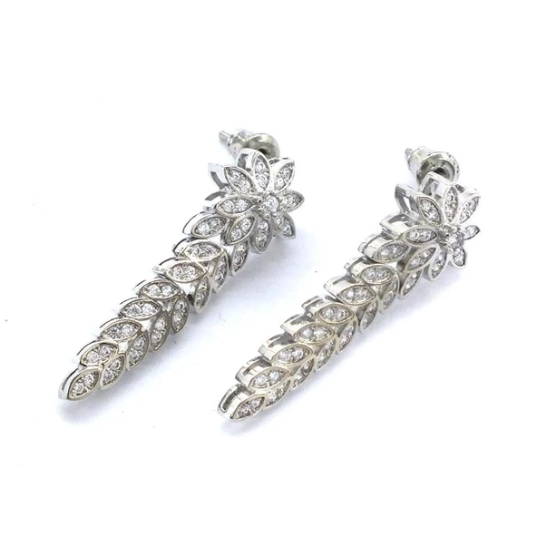 Çelik Taşlı Çiçek Model Kadın Set SET-163 - Resim 4