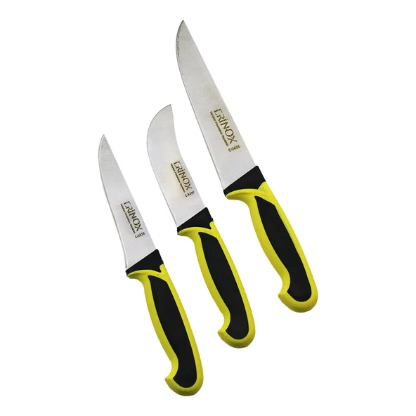 3PCS KURBAN BIÇAK SETİ Ç-032K--Ç-320Y--Ç-0403 KEMİK SIYIRMA- DERİ SOYMA=YÜZME- KURBAN BIÇAK BRKT-092673-Findit ürün görseli 1