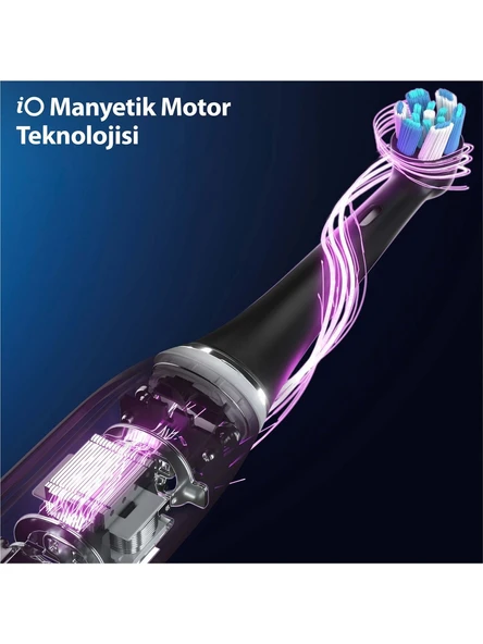 Oral-B iO 10 Şarjlı Diş Fırçası - Kozmik Siyah - Resim 4