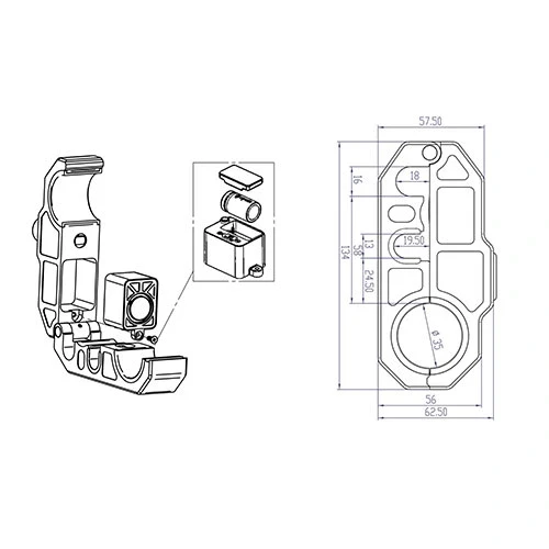 KOVIX KHL-B ALARMLI GİDON FREN KİLİT - 2