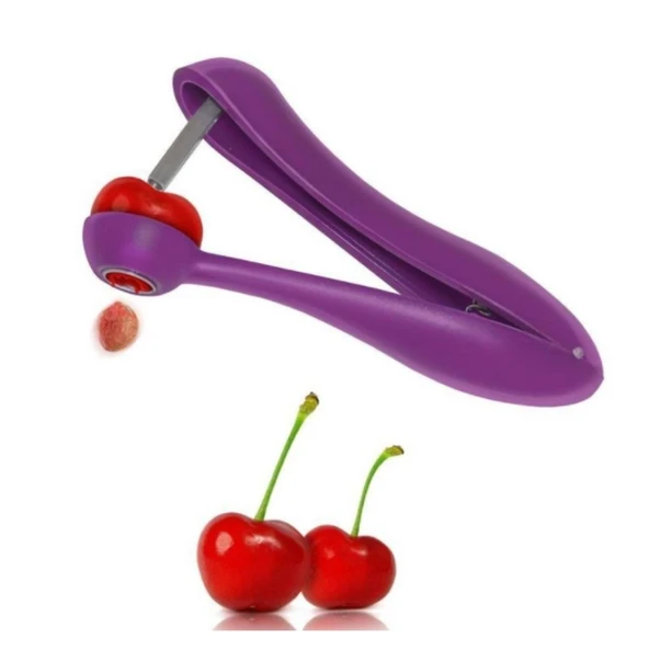 Pratik Kolay Zeytin ve Vişne Çekirdeği Çıkarma Aleti Aparatı-Findit - Resim 3