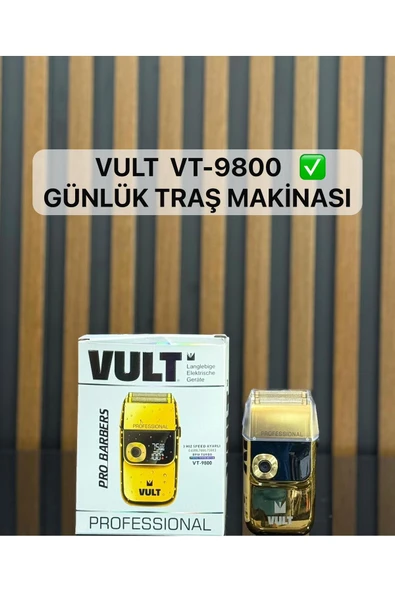 VULT VT-9800 Profesyonel Günlük Tıraş makinası sinekkaydı (Yeni) ürün görseli 1