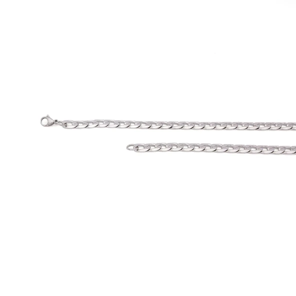 Çelik Zincir Kolye Figaro Model ZN-312 - Resim 7