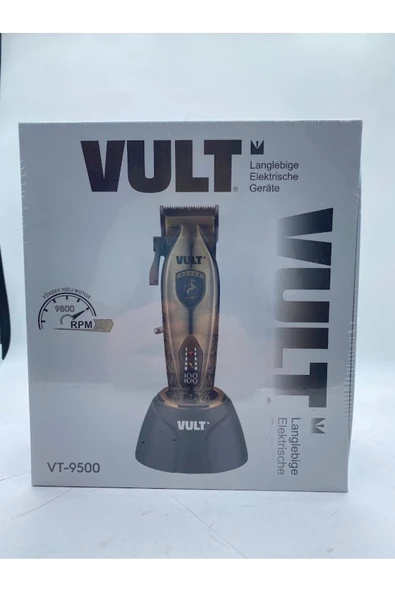 spotpazari VULT-9500 profesyonel ışıklı saç-sakal tıraş makinesi ( NEW COLLECTİON) ürün görseli 1