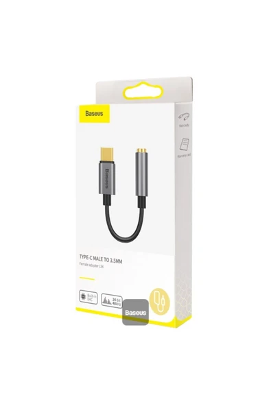 Baseus İphone 15 Ve 16 Tüm Serilere Uyumlu Type-c To 3.5mm Kulaklık Dönüştürücü Ses Adaptörü - Resim 6