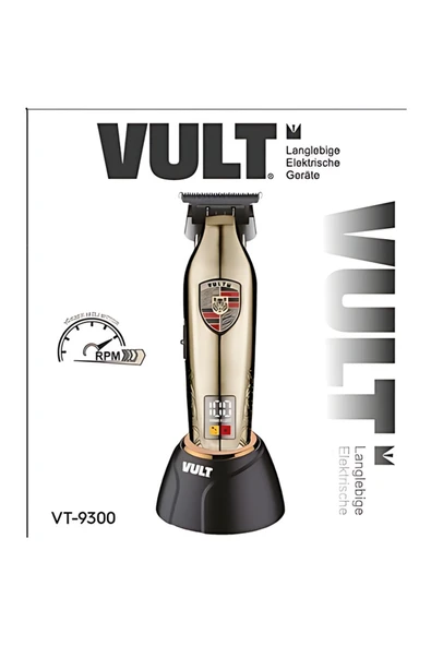 VULT VT-9300 Profesyonel Saç Sakal Tıraş Makinesi - Resim 2