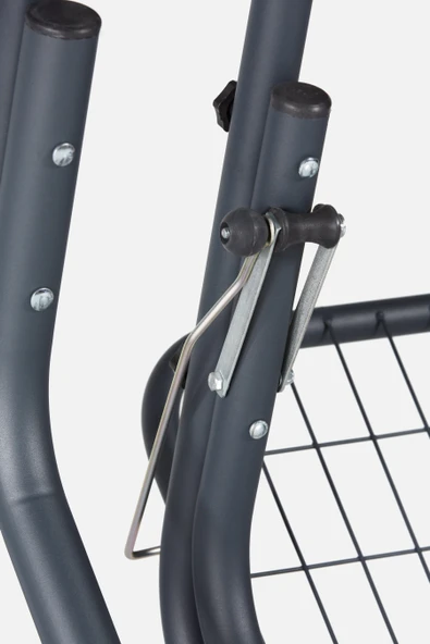 Rubus 4 Kişilik Bahçe Balkon Teras Salıncağı - Antrasit - Resim 6