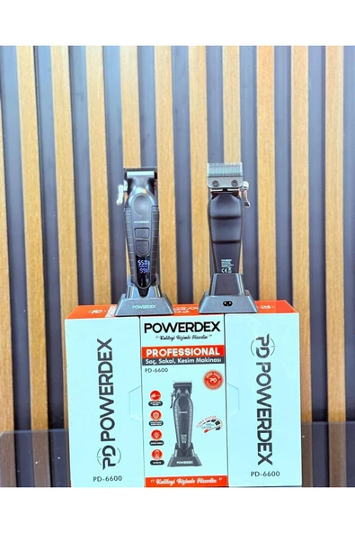 powerdex Pd-6600 Profesyonel Saç Sakal Kesim Makinası - Resim 3