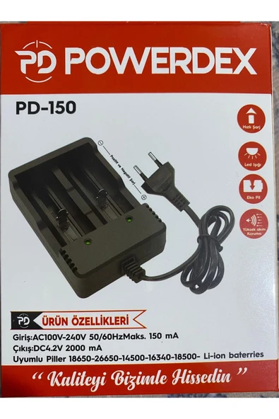 powerdex Pd-150 Şarj Cihazı ürün görseli 1