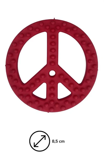 Barış Kemiği Renkli Diş Temizleme Kedi Köpek Aktivite Oyuncağı-Findit - Resim 4