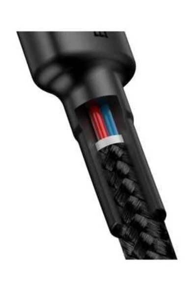 Baseus Cafule Series Pd2.060w Hızlı Şarj Destekli 20v 3a Type-c Şarj Ve Data Aktarım Kablosu 2 Metre - Resim 5